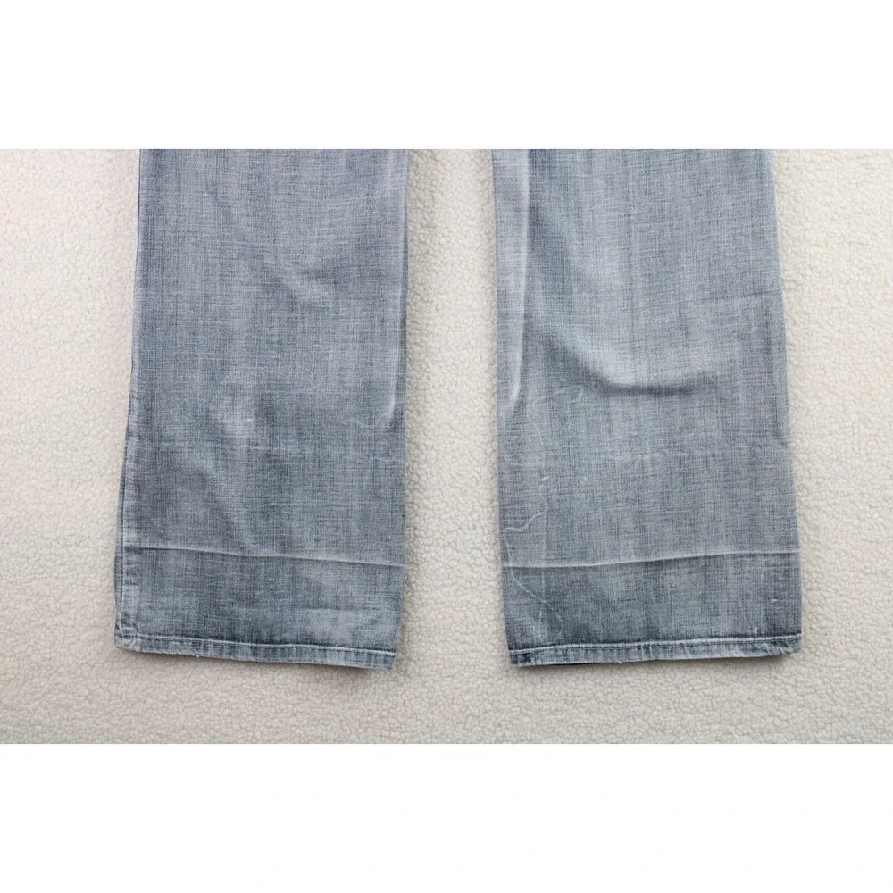 Ecko Unltd Mens Jeans W34 Blue Wash Relaxed Fit Denim Pants Y2K Streetwear‎